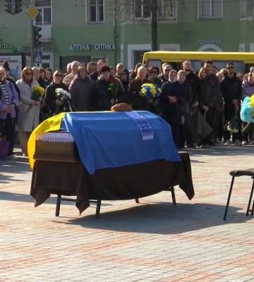 На Рівненщині попрощалися з п’ятьма захисниками України