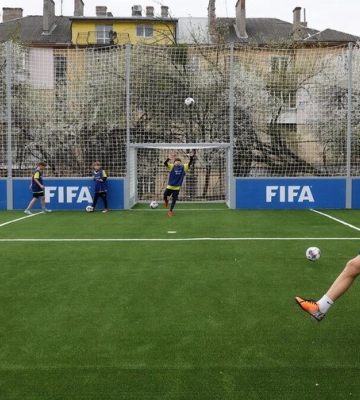 У Львові Андрій Шевченко відкрив два сучасні майданчики FIFA Arena, - ФОТО