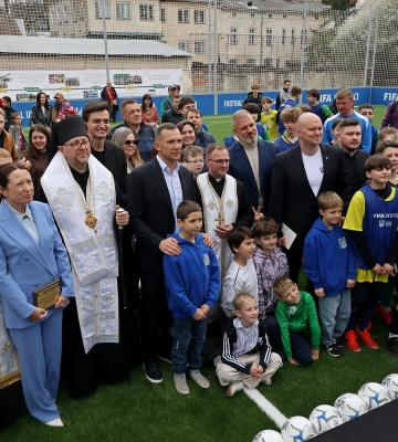 У Львові Андрій Шевченко відкрив два сучасні майданчики FIFA Arena, - ФОТО