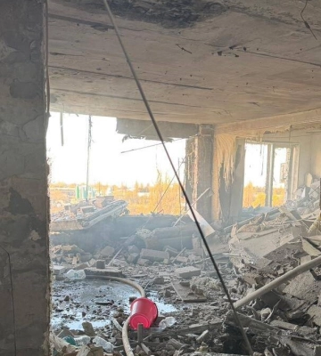 Войска рф попали в жилой дом в Одессе