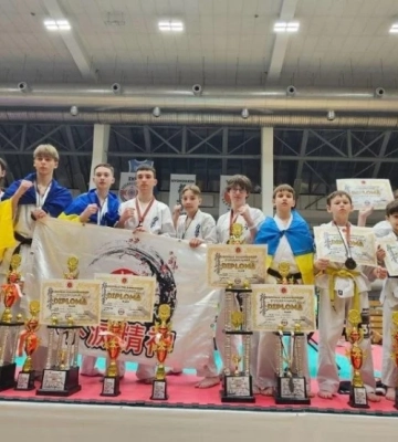 Спортсмени з Херсонщини вибороли призові місця на Чемпіонаті Європи з кіокушин карате