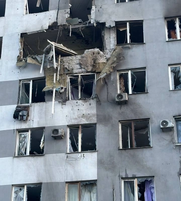В Одесі ворожий БпЛА влучив у багатоповерхівку: є загиблий та поранені, - голова ОВА