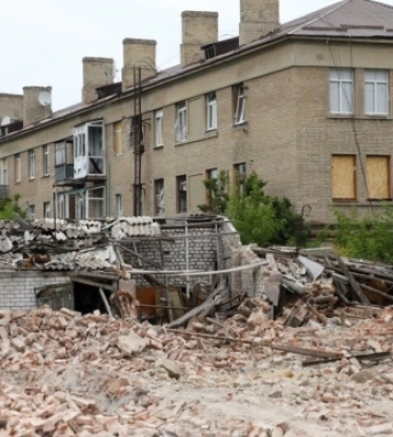 Важко виїхати через Сіверський Донець: у Лиманській громаді залишаються 2 500 цивільних
