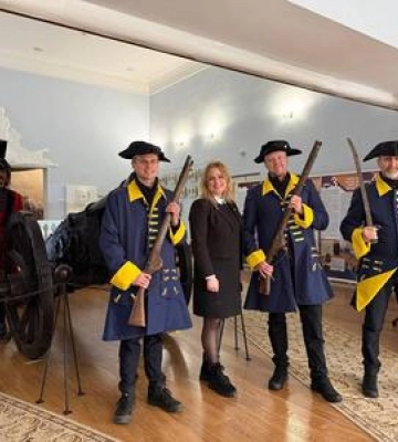 Шведські рятувальники завітали до музею Полтавської Битви
