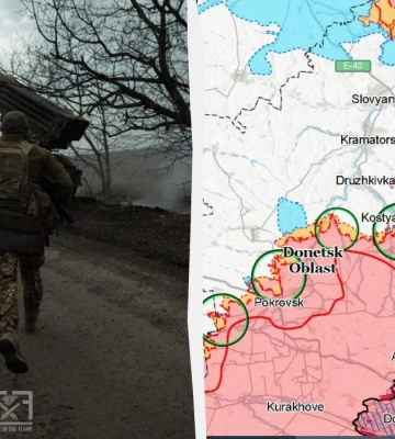 Бої на Донеччині: найбільше атак ворог провів на Покровському напрямку