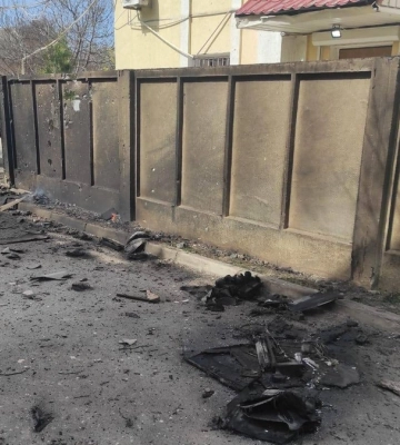 Внаслідок ранкової російської атаки Запоріжжя постраждала дворічна дитина