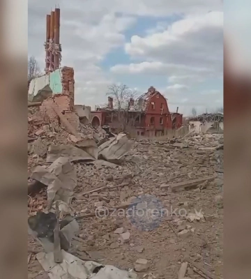 Ж/д-станцию и центр поселка Казачья Лопань разрушили россияне на Харьковщине