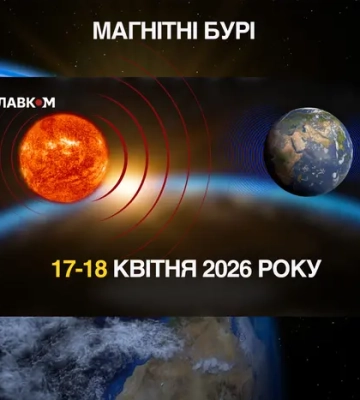 Прогноз магнітних бур на 17-18 квітня: якою буде сонячна активність