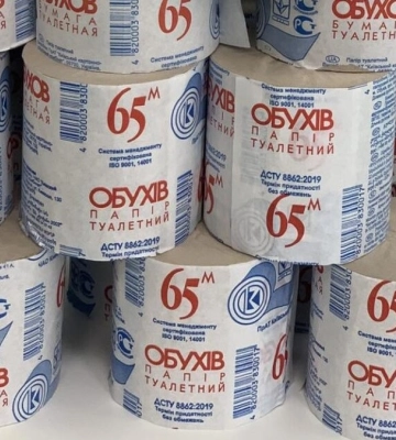 Пошкоджений обстрілами Київський КПК у березні скоротив випуск паперу і картону втричі, гофротари – на 35%