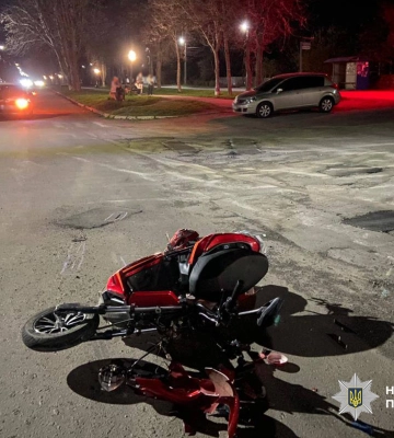 Під колеса авто на Черкащині потрапила 12‐річна дівчинка на електроскутері (ФОТО)