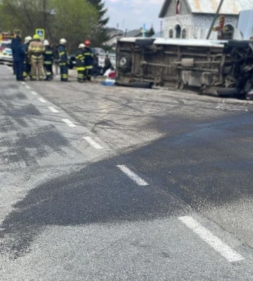 У смертельній ДТП на Івано-Франківщині загинув водій маршрутки, є постраждалі