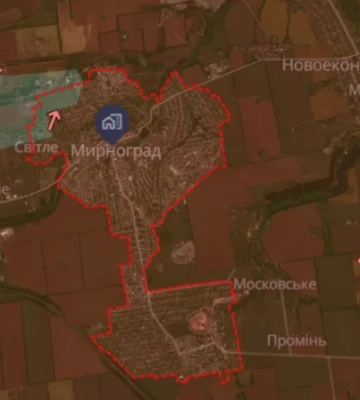 Росіяни стягують ресурси до південних околиць Мирнограда на Донеччині, - 7 корпус ДШВ