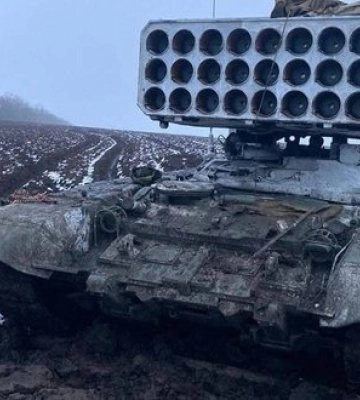 ЗСУ знищили ТОС-1А "Солнцепек" на ТОТ Запоріжжя, - Бровді. ВIДЕО