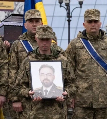 В Киеве простились с 11-летним Максимом Веремчуком, погибшим в результате нападения россиян