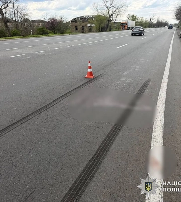 У Миколаївському районі затримали водія, який збив пішохода і втік з місця ДТП