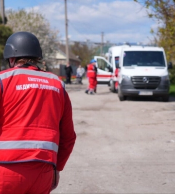 Російські війська атакували Запоріжжя, спалахнула пожежа