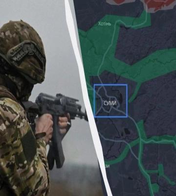 Ворог тисне на Сумщині, але ніякої загрози для оточення Сум немає, - DeepState
