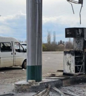Росіяни вдарили по АЗС на Харківщині, троє поранених