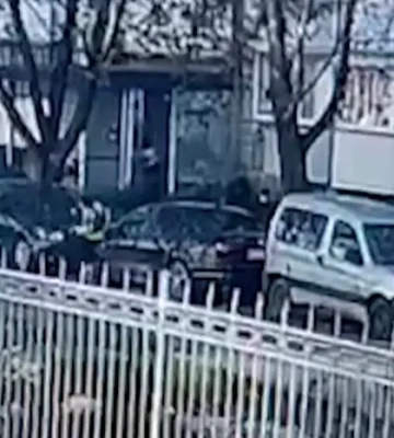 Стрельба в Киеве: обнародовано видео с боди-камер патрульных, которые сбежали с места теракта