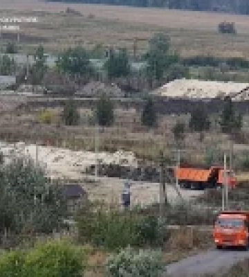 Викрито незаконний видобуток піску у Черкаській області
