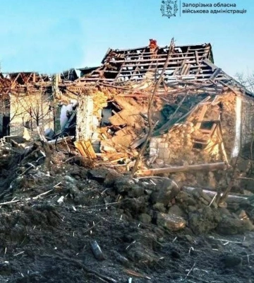 Масовані удари по Запоріжжю: двоє загиблих і десятеро поранених