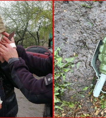 Полицейских атаковали гранатами во время задержания на Днепропетровщине