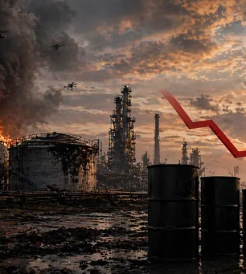 Росія втратила сотні тисяч барелів нафти через атаки дронів