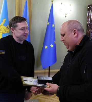 Максим Козицький отримав нагороду для всіх жителів Львівщини, які працюють, сплачують податки і підтримують військо