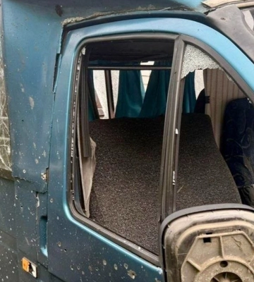 Россияне атаковали рейсовый автобус в Никопольском районе: пострадали 3 человека