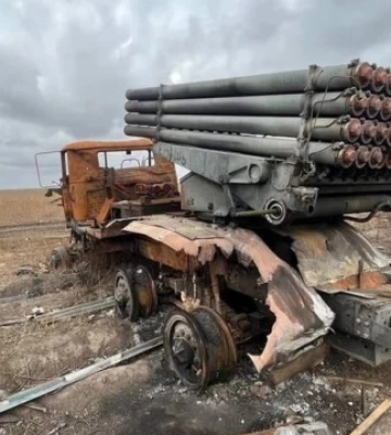 На Запорізькому напрямку воїни «Ахіллеса» уразили російський «Град»