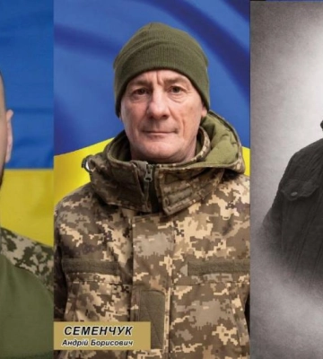 На Рівненщині попрощалися з трьома захисниками України