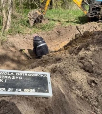 На Волині виявили масове поховання жертв 1943 року