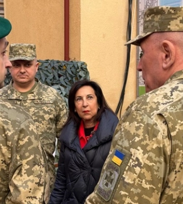 Міністерка оборони Іспанії приїхала в Київ
