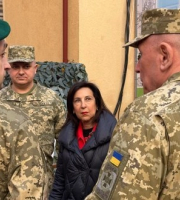 Міністерка оборони Іспанії приїхала в Київ