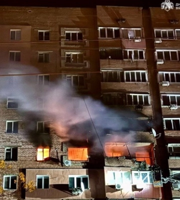 В Днепре БПЛА атаковали многоэтажный дом