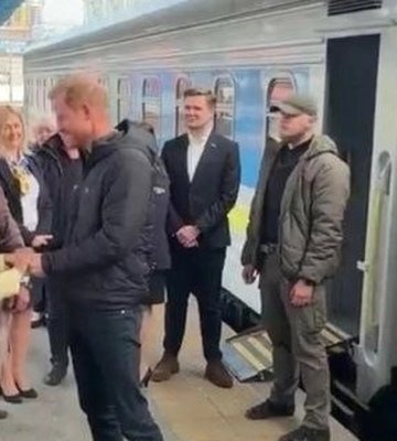 Гарри, герцог Сассекский, прибыл с незапланированным визитом в Украину