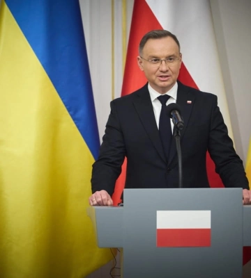 Экс-президент Польши Дуда прибыл в Украину