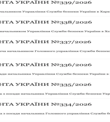 Зеленський замінив очільників СБУ у трьох областях