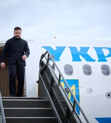 Зеленский прибыл с визитом на Кипр