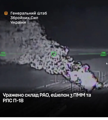 Удар по тылу оккупантов: уничтожены склады и техника