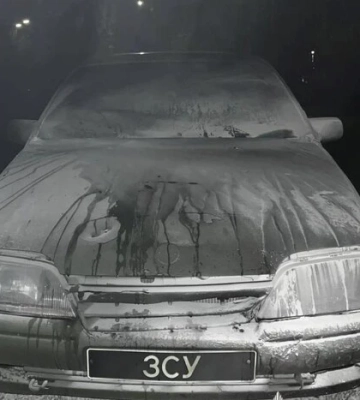 Підпал авто бійця Третього армійського корпусу у столиці: поліція затримала зловмисника