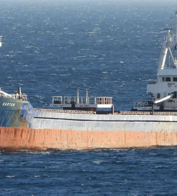 Росіяни атакували цивільне торговельне судно на шляху до Одеси