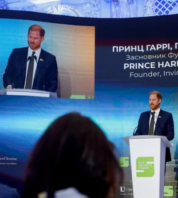 «Як його дружина?» Дональд Трамп відреагував на київську промову принца Гаррі щодо ролі США у війні в Україні