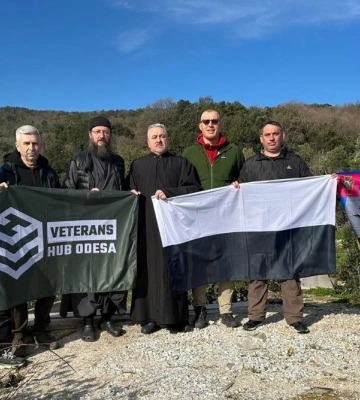 Veterans HUB ODESA оголосив збір коштів на мінівен для масштабування поїздок ветеранів до Афону