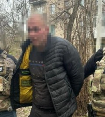 СБУ затримала агента гру рф, який коригував обстріли Краматорська та підпалив бронетранспортер ЗСУ