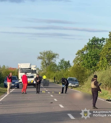 На Мукачівщині водій на смерть збив 34-річного пішохода