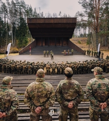 Як луцька бригада «Любарт» ділилася досвідом з латвійцями 