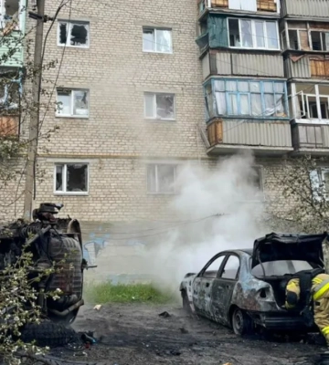 Оккупанты атаковали Балаклею беспилотниками: погибла женщина, двое раненых (дополнено)