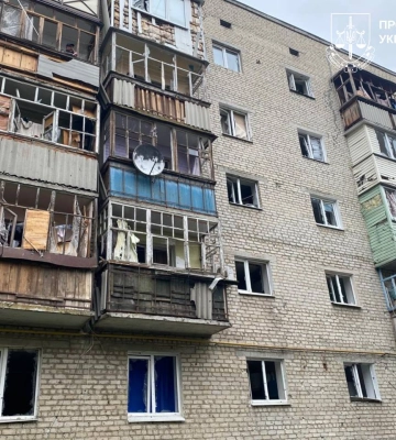 Три влучання у центрі Балаклії:  прильоти - по житлових будинках, є загибла (доповнено)