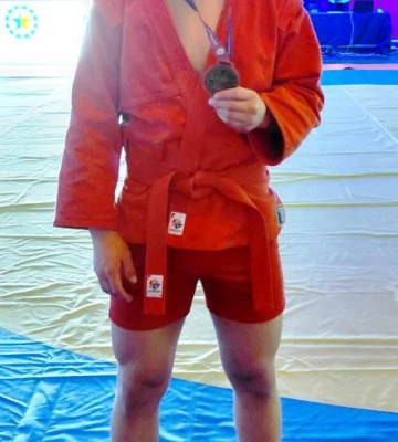 Одесит здобув «бронзу» чемпіонату Європи з самбо